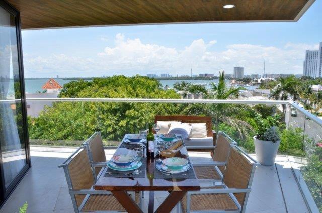 Takh Sea View Apartment Cancun Dış mekan fotoğraf