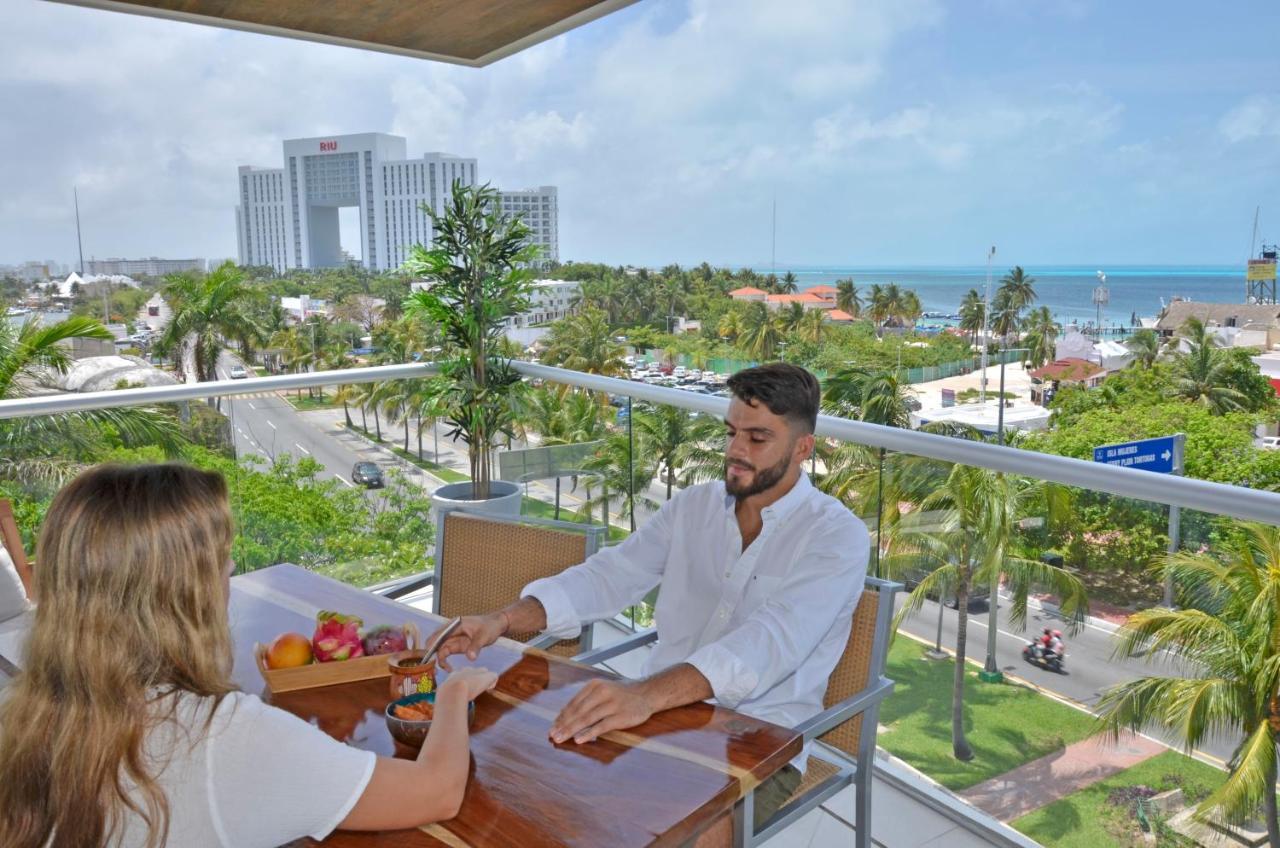 Takh Sea View Apartment Cancun Dış mekan fotoğraf
