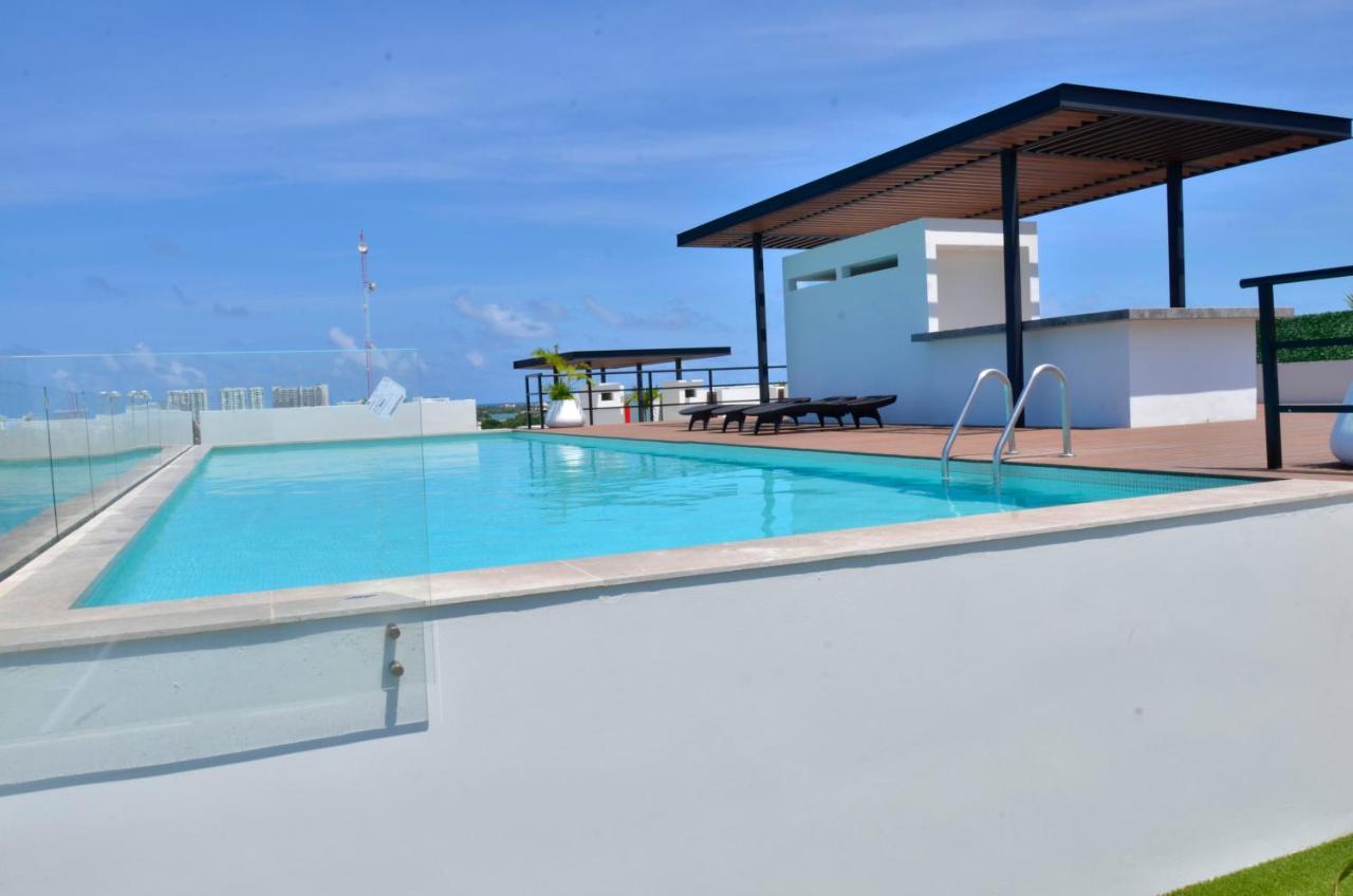 Takh Sea View Apartment Cancun Dış mekan fotoğraf