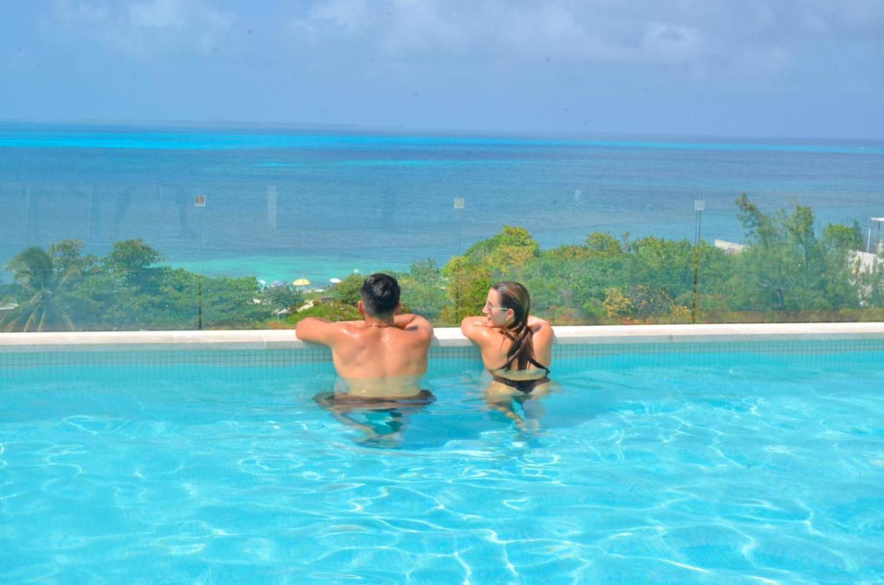 Takh Sea View Apartment Cancun Dış mekan fotoğraf