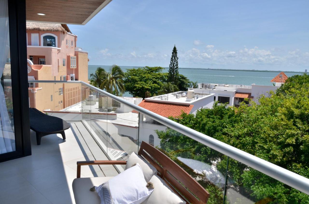 Takh Sea View Apartment Cancun Dış mekan fotoğraf