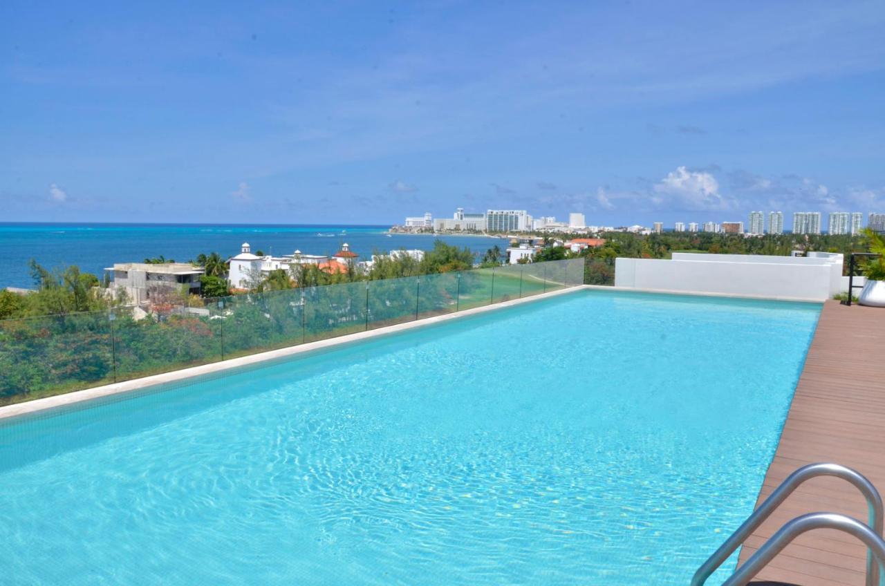 Takh Sea View Apartment Cancun Dış mekan fotoğraf