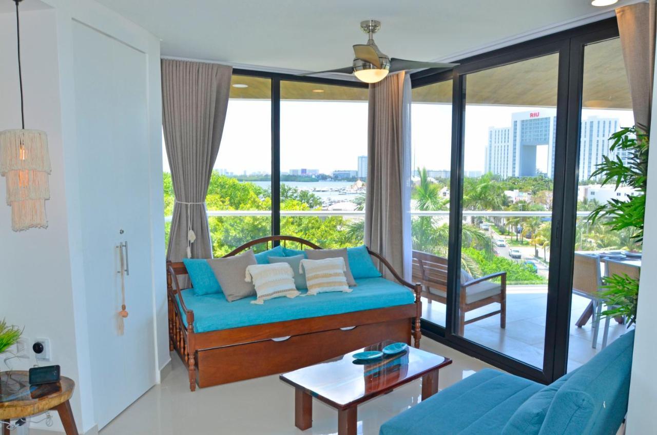 Takh Sea View Apartment Cancun Dış mekan fotoğraf